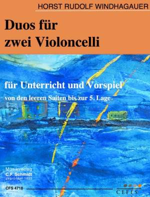 Windhagauer, H R: Duos für zwei Violoncelli