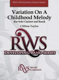 Taylor, Clifton: Variation On A Childhood Melody (c/b sc)