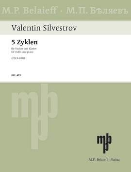 Silvestrov, V: 5 Zyklen