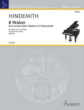 Hindemith, Paul: 8 Waltzes op. 6