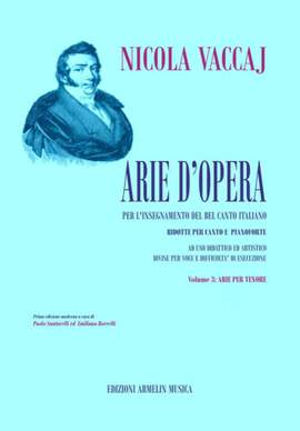 Nicola Vaccaj: Arie d'Opera