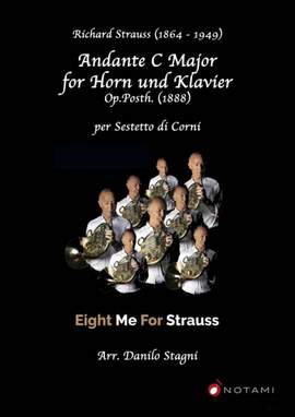 Richard Strauss: Andante C Major For Horn Und Klavier