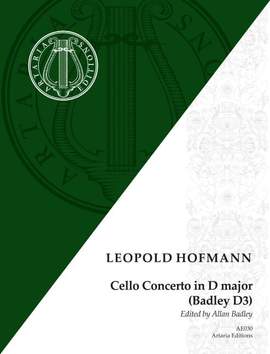 Hofmann, L: Cello Concerto in D major D major Badley D3