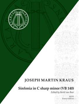 Kraus, J M: Sinfonia in C sharp minor C sharp minor VB 140
