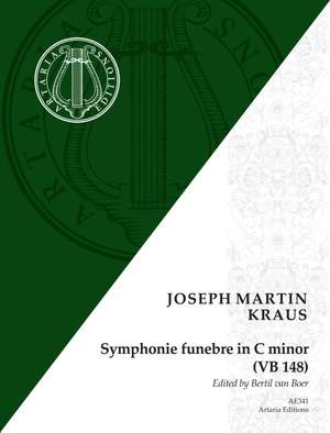 Kraus, J M: Symphonie funebre in C minor C minor VB 148