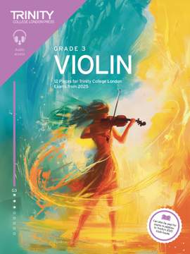 Trinity: Violin Exam Pieces from 2025: Grade 3