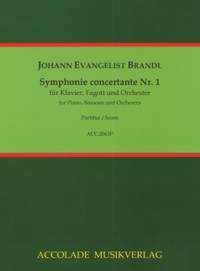 Brandl, J E: Symphonie concertante Nr. 1