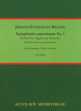 Brandl, J E: Symphonie concertante Nr. 1 B flat major