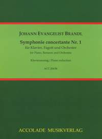 Brandl, J E: Symphonie concertante Nr. 1