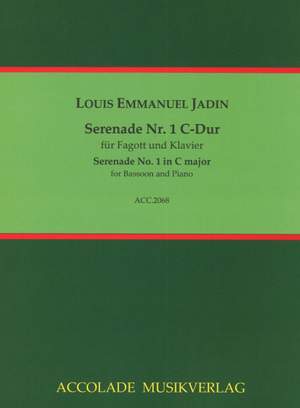 Jadin, L E: Serenade Nr. 1 C-Dur C major