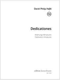 Hefti, D P: Dedicationes