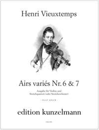 Vieuxtemps, H: Airs variés Nr. 6 & 7