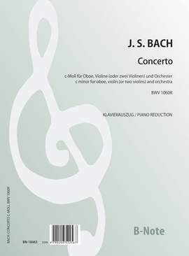 Bach, J S: Concerto in C-Moll C minor BWV 1060R