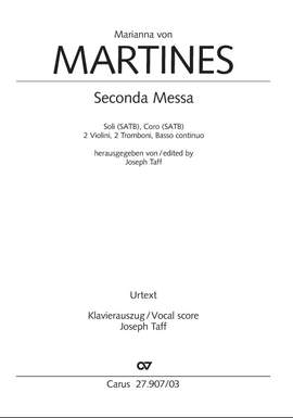Martines, Marianna: Seconda Messa