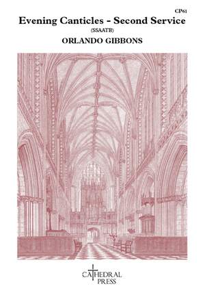 Gibbons: Evening Canticles – Second Service edited by Edward Tambling