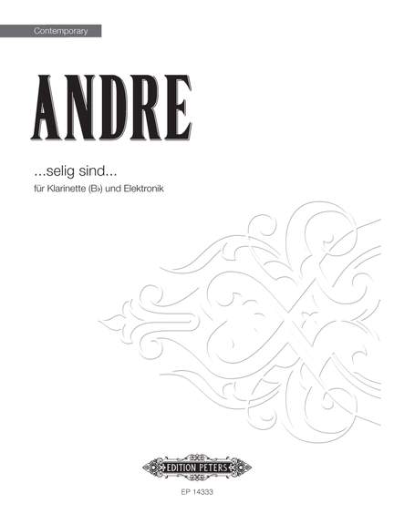 Mark Andre: ...selig sind...