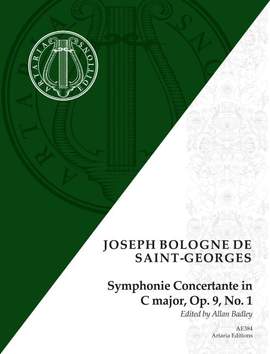 Saint-Georges, J B C d: Symphonie Concertante in C major C major op. 9/1
