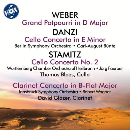 Weber, Danzi & C. Stamitz: Concertos