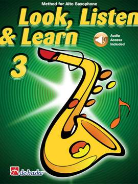 Look, Listen & Learn 3 Alto Saxophone
