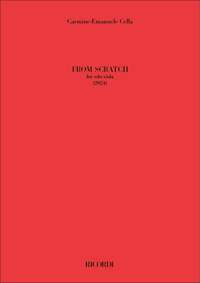 Carmine-Emanuele Cella: From Scratch