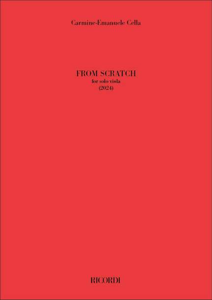 Carmine-Emanuele Cella: From Scratch