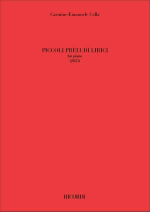 Carmine-Emanuele Cella: Piccoli Preludi Lirici