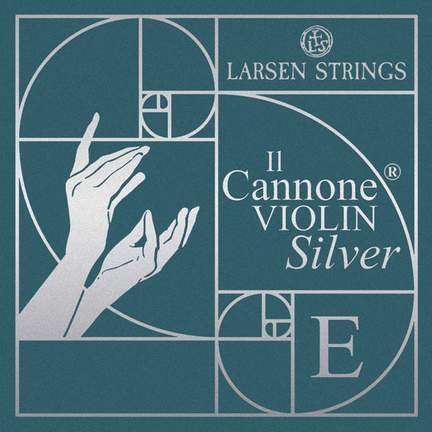 Il Cannone Silver Violin E String Carbon Steel