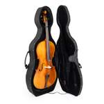 Sonix 40VC lightweight cello hard case - 3/4 Product Image