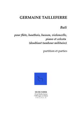 Tailleferre, Germaine: Bali