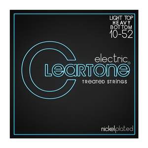 Cleartone Electric Guitar Strings Light Top/Heavy Bottom 10-52