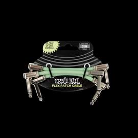 Ernie Ball 3" Glow-in-the-Dark Flex Patch Cable - 3-pack