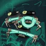 Ernie Ball 3" Glow-in-the-Dark Flex Patch Cable - 3-pack Product Image
