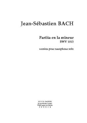 Bach, J. S.: Partita in A minor, BWV 1013