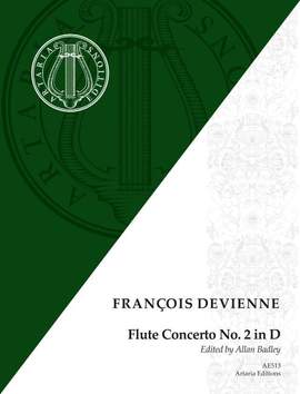 Devienne, F: Flute Concerto No. 2 in D D major