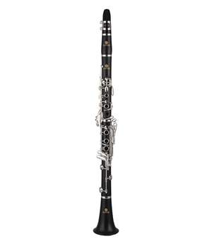 Jupiter Bb Clarinet, 2 barrels Grenadilla, silver plated wood