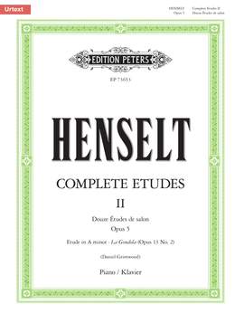 Adolph von Henselt: Etude in F-sharp minor