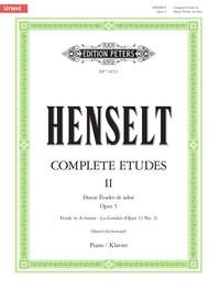 Adolph von Henselt: Etude in F-sharp minor