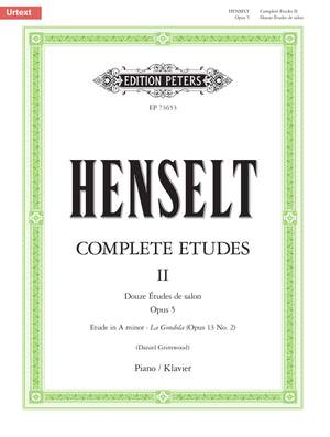 Adolph von Henselt: Etude in G-sharp minor