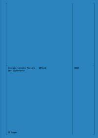 Giorgio Colombo Taccani: Stille