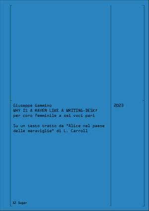 Giuseppe Gammino: Why is a raven like a writing-desk