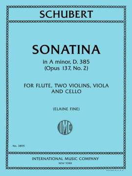 Franz Schubert: Sonatina in A minor, D. 385 (Opus 137, No. 2)
