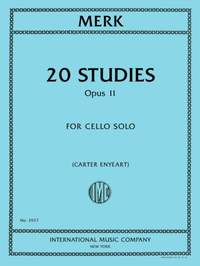 Joseph Merk: 20 Studies, Op. 11