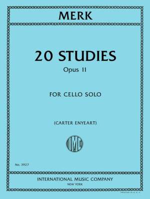 Joseph Merk: 20 Studies, Op. 11