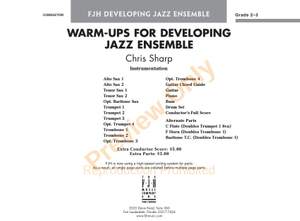 Sharp, C: Warm Ups for Developing Jazz Ensemble
