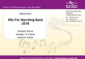 Hits For Marching Band 2018