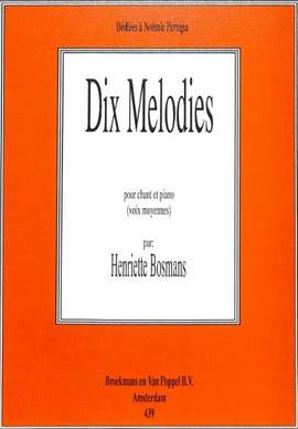 Bosmans, H: 10 Melodies