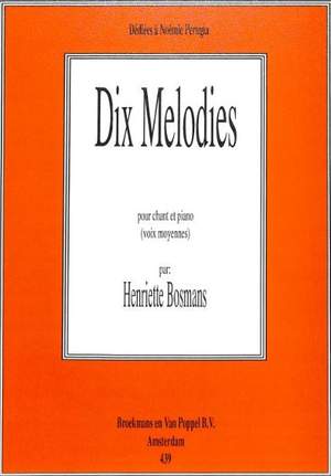 Bosmans, H: 10 Melodies