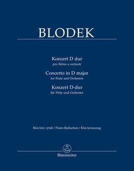 Blodek, Vilem: Concerto for Flute and Orchestra in D major
