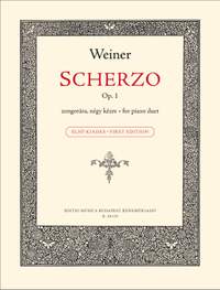 Weiner, Leo: Scherzo Op.1 (piano duet)