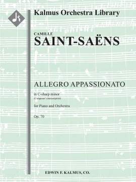 Saint-Saens, Camille: Allegro Appassionato, Op. 70 [composer's transcription]